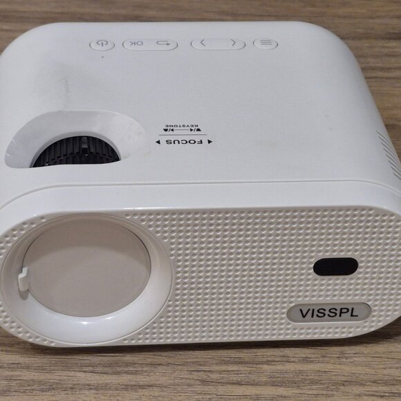 Mini Portable Projector, VISSPL Full HD 1080P (NEVER USED) - Picture 5 of 9